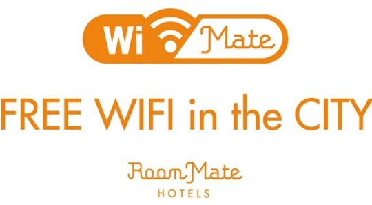 Room Mate Hotels ofrece wifi gratuito dentro y fuera del hotel