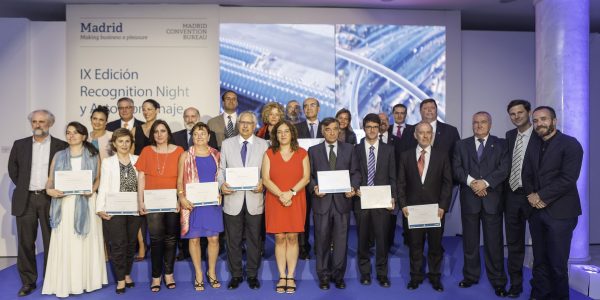 Madrid homenajea a los prescriptores de su turismo congresual en la Recognition Night