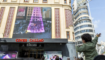 La venue Callao City Lights, primera plataforma permanente de Realidad Aumentada en España