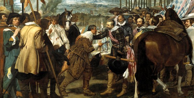 El Madrid de Alatriste - La rendición de Breda o  Las lanzas - Diego Velázquez 