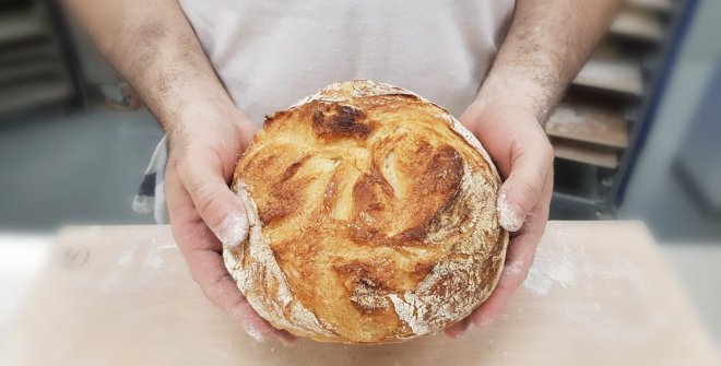 Aútentico pan del molde artesano