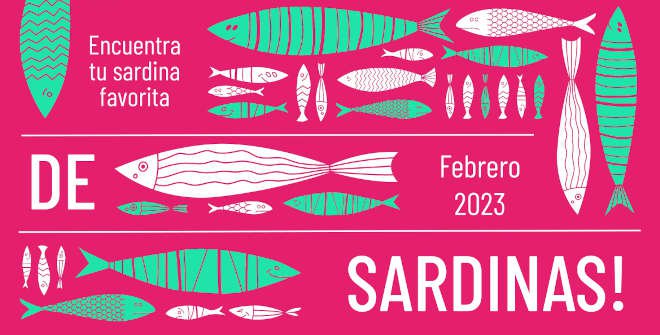 El programa  "El Cortejo de la Sardina: ¡Nos vamos de sardinas!" celebra en Carnaval 2023 su cuarta edición con un recorrido por cerca de un centenar  lugares de la ciudad donde poder degustar originales  versiones de la “sardina de carnaval”
