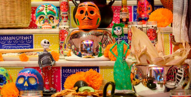 Quagga malla femenino Día de Muertos Casa de México - Altar de Muertos 2023 | Turismo Madrid