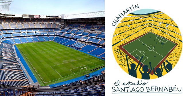Estadio Santiago Bernabéu. Distrito Chamartín