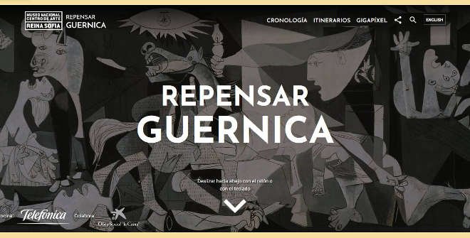 Web Repensar Guernica. Museo Nacional Centro de Arte Reina Sofía