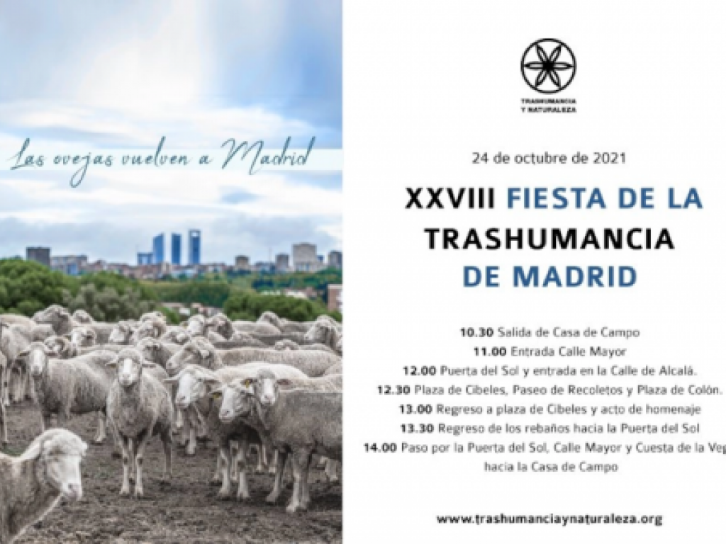 Fiesta de la Trashumancia Madrid 2021. Pulsa sobre la imagen para ampliar