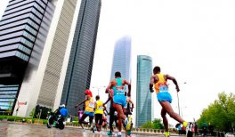 Maratón de Madrid 2015. Cuatro Torres Business Área