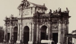 Charles Clifford. Puerta de Alcalá. 1858. Biblioteca Nacional de España