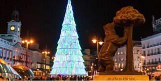 Árbol de Navidad 2020 de la Puerta del Sol © Álvaro López del Cerro