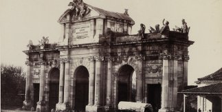 Charles Clifford. Puerta de Alcalá. 1858. Biblioteca Nacional de España