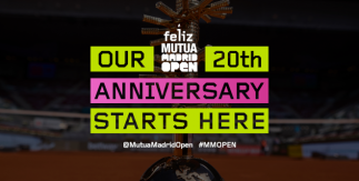 Mutua Madrid Open Madrid 2022. 20º aniversario